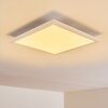 Voisines Plafondpaneel LED Wit, 1-licht, Afstandsbediening, Kleurwisselaar