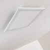 Voisines Plafondpaneel LED Wit, 1-licht, Afstandsbediening, Kleurwisselaar