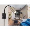 Globo ROBBY Muurlamp Zwart, 1-licht