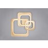 Trio Lugo Plafondlamp LED Zwart-Goud, 1-licht