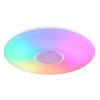 Globo SULLY Plafondlamp LED Wit, 1-licht, Afstandsbediening, Kleurwisselaar