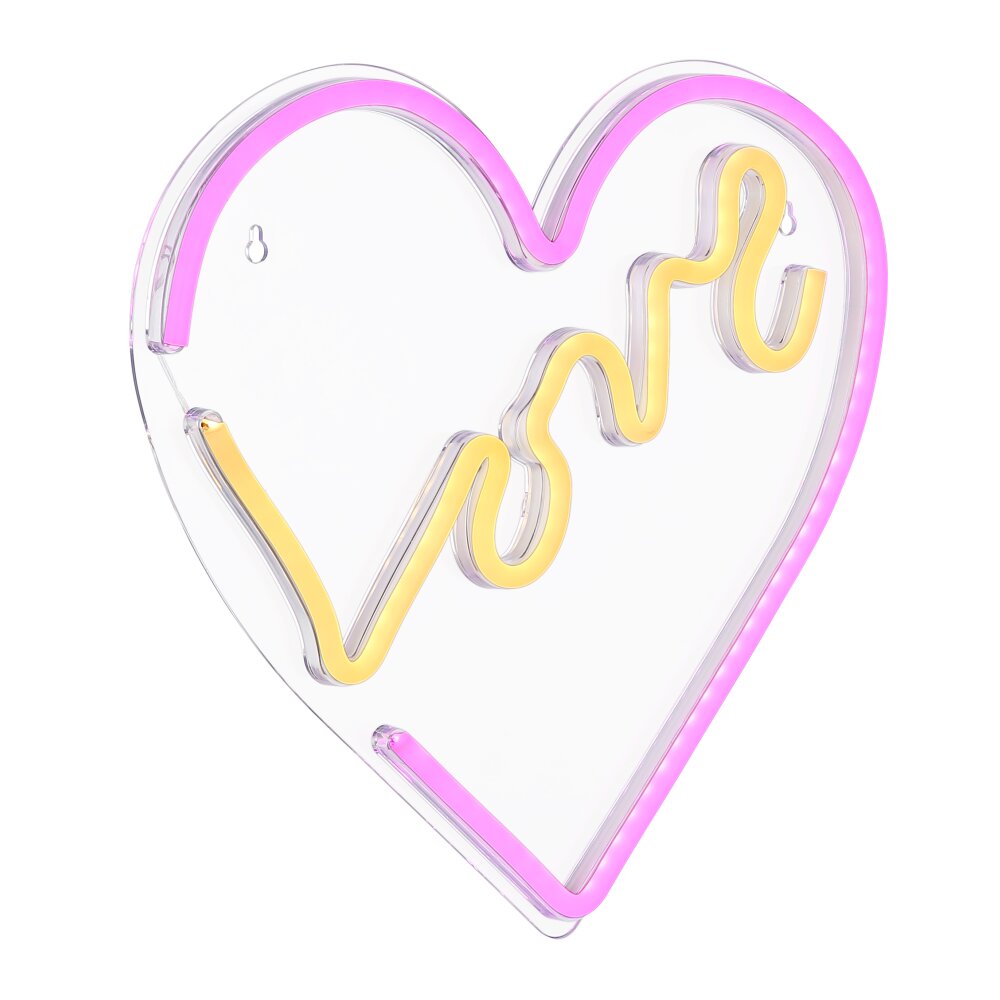 Globo LOVE Decoratieve verlichting LED Transparant, Helder, 1-licht main product photo