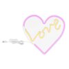 Globo LOVE Decoratieve verlichting LED Transparant, Helder, 1-licht