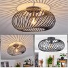 Oravi Plafondlamp Zwart, 1-licht
