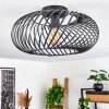 Oravi Plafondlamp Zwart, 1-licht