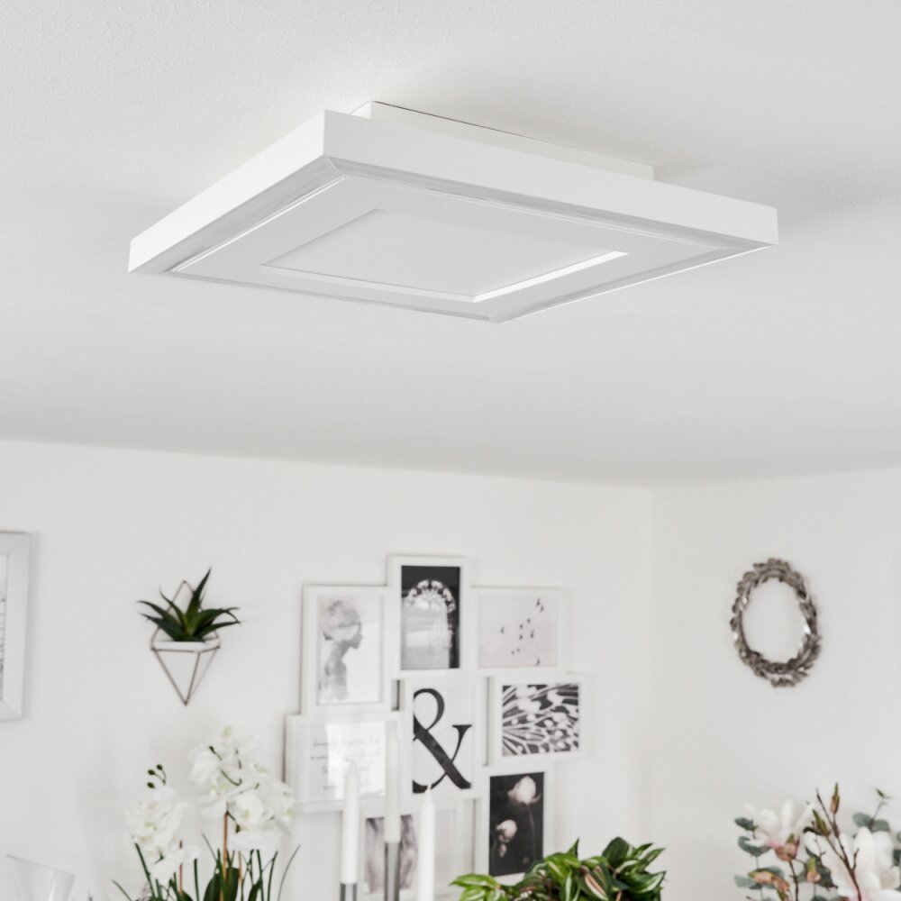 Audrieu Plafondlamp LED Wit, 2-lichts