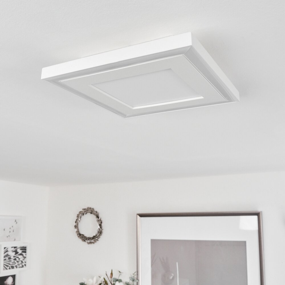 Audrieu Plafondlamp LED Wit, 2-lichts