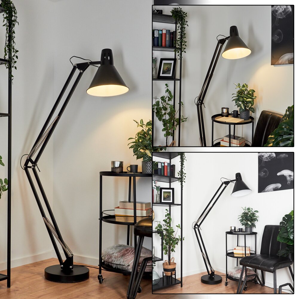 Estancarbon Staande lamp Zwart, 1-licht main product photo