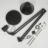 Estancarbon Staande lamp Zwart, 1-licht