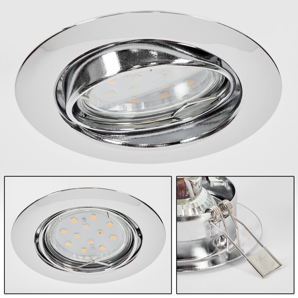 Vibersviller Inbouw verlichting LED Chroom, 1-licht main product photo