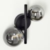 Chehalis Muurlamp LED Zwart, 2-lichts