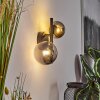 Chehalis Muurlamp LED Zwart, 2-lichts