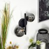 Chehalis Muurlamp LED Zwart, 2-lichts