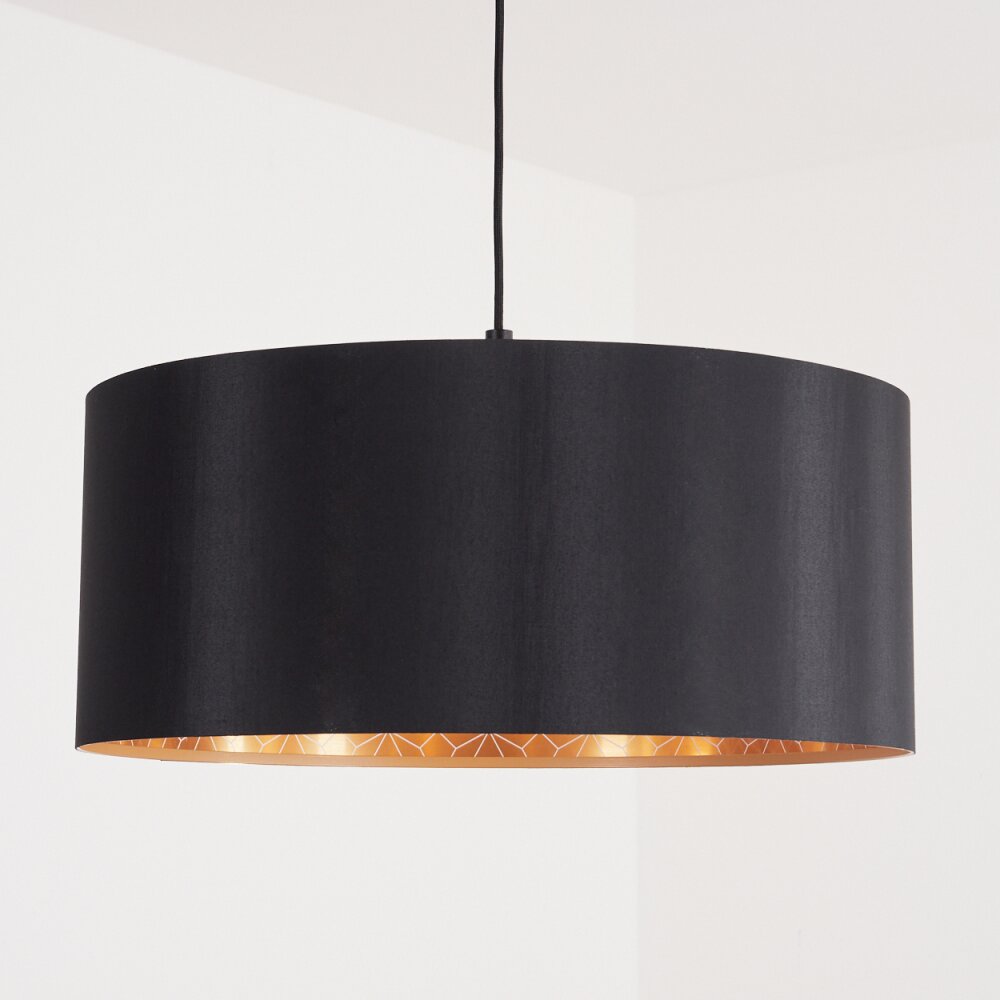 Venthon Hanger Zwart, 1-licht
