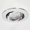 Kerrouan Inbouw verlichting LED Chroom, 1-licht
