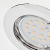 Vibersviller Inbouw verlichting LED Chroom, 1-licht