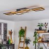 Pompu Plafondlamp LED Natuurlijke kleuren, Zwart, 1-licht