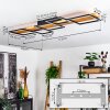 Pompu Plafondlamp LED Natuurlijke kleuren, Zwart, 1-licht