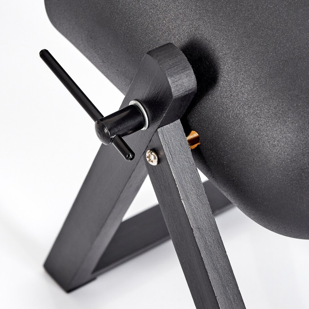 Novilly Tafellamp Zwart, 1-licht