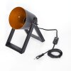 Novilly Tafellamp Zwart, 1-licht