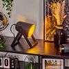 Novilly Tafellamp Zwart, 1-licht