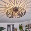 Oravi Plafondlamp Zwart, 1-licht