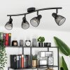 Malawi Plafondlamp Zwart, 1-licht