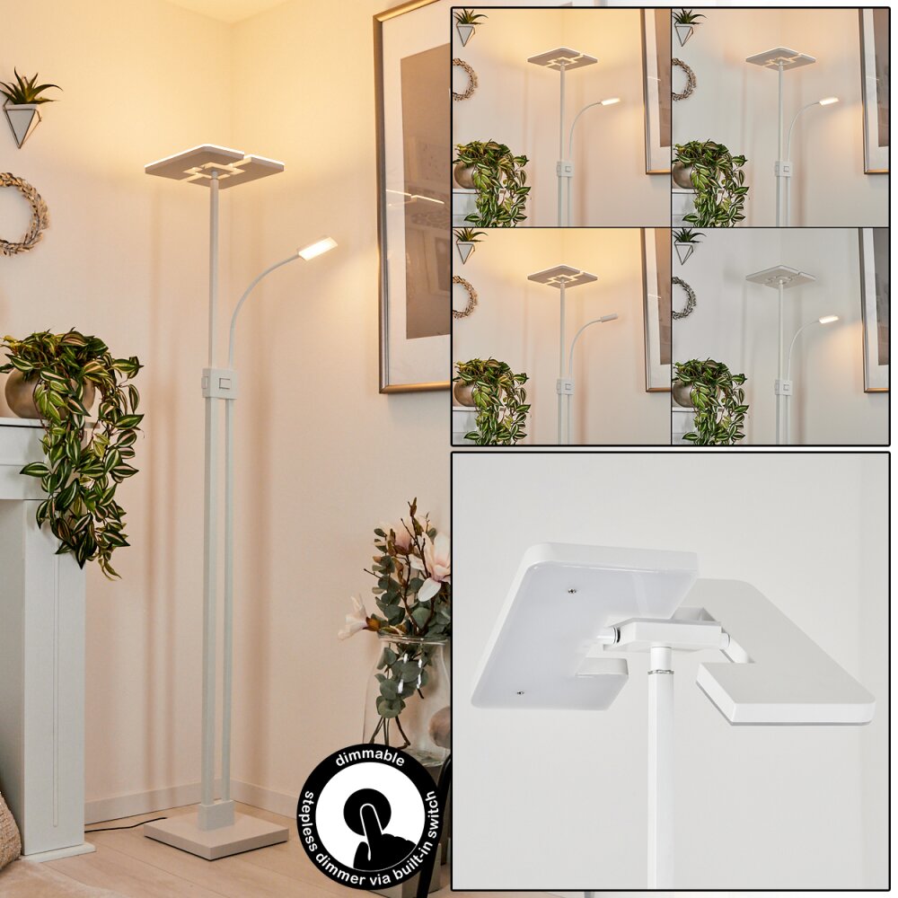 Janze Uplighter LED Wit, 2-lichts main product photo