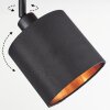 Alsen Plafondlamp Natuurlijke kleuren, Zwart, 4-lichts
