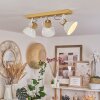 Orny Plafondlamp Natuurlijke kleuren, Wit, 3-lichts