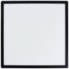 Brilliant Milton Plafondpaneel LED Zwart, 1-licht