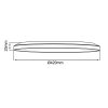 Brilliant Sorell Plafondpaneel LED Zwart, 1-licht, Afstandsbediening