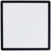 Brilliant Sorell Plafondpaneel LED Zwart, 1-licht, Afstandsbediening