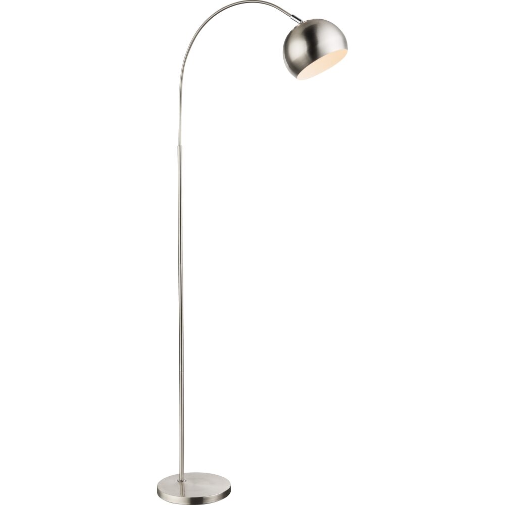 Globo BENNO Staande lamp Nikkel mat, 1-licht main product photo