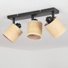 Chenevrey Plafondlamp Zwart, 3-lichts