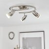 Mirandol Plafondlamp Nikkel mat, 3-lichts