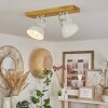 Svanfolk Plafondlamp Natuurlijke kleuren, Wit, 2-lichts
