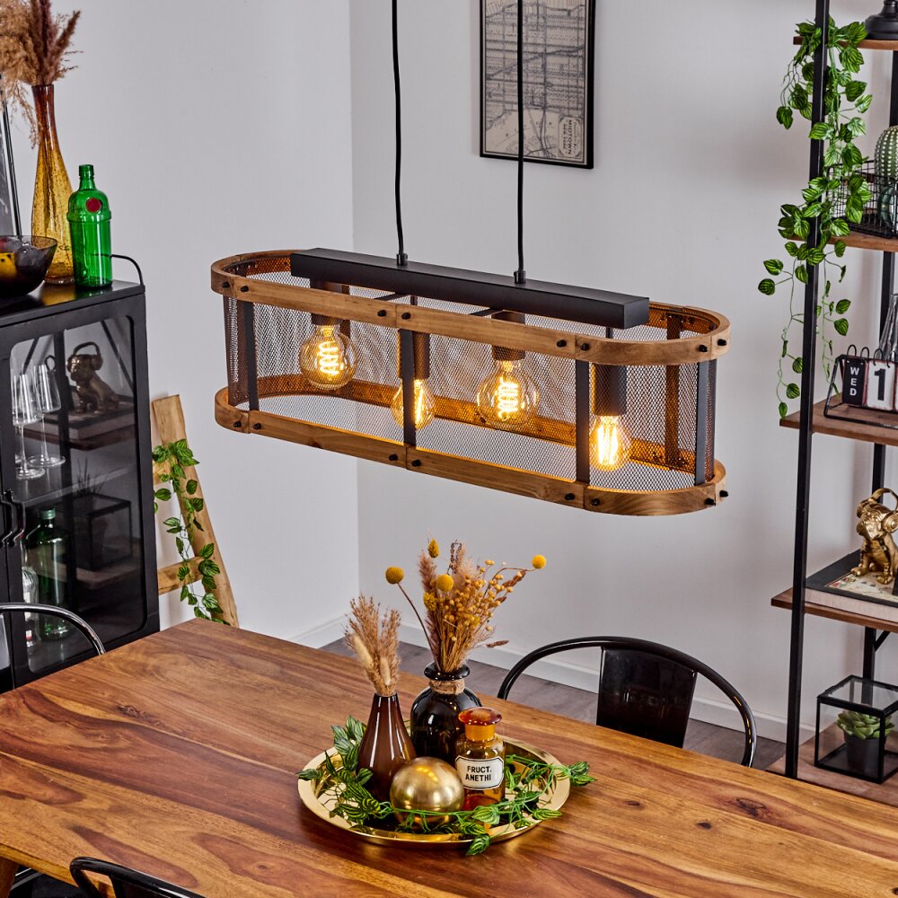 Feillens Hanglamp Zwart, 4-lichts main product photo