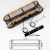Feillens Hanglamp Zwart, 4-lichts