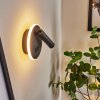 Orchaise Muurlamp LED Zwart, Wit, 2-lichts