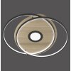 Paul Neuhaus Q-AMIRA Plafondlamp LED Hout licht, 1-licht, Afstandsbediening