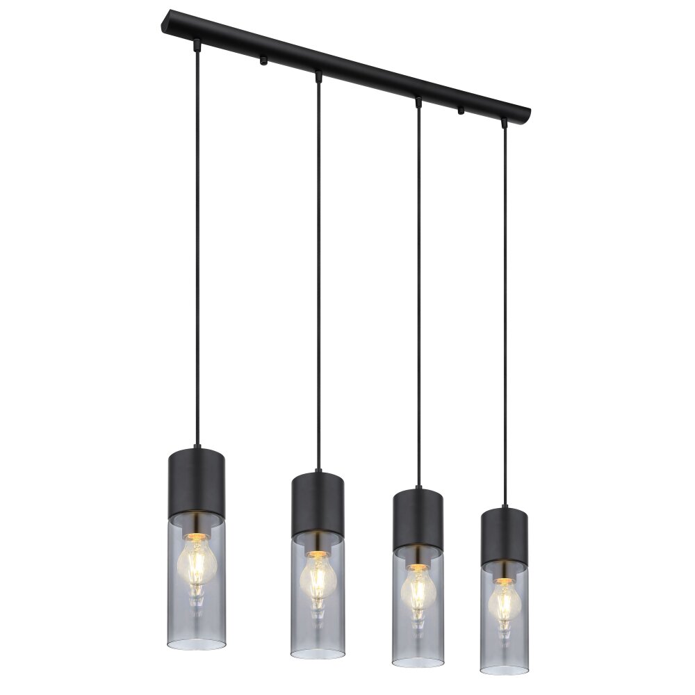 Globo ANNIKA Hanglamp Zwart, 4-lichts main product photo