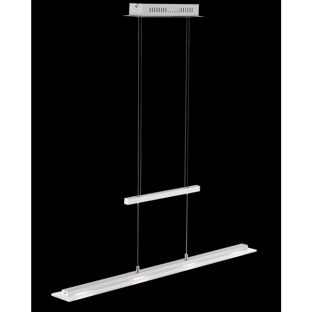 Fischer & Honsel Tenso TW Hanglamp LED Nikkel mat, 4-lichts