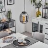 Arieux Hanger Zwart, 1-licht