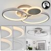 Tagsdorff Plafondlamp LED Chroom, Nikkel mat, 1-licht