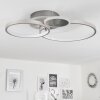 Tagsdorff Plafondlamp LED Chroom, Nikkel mat, 1-licht