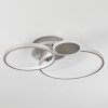 Tagsdorff Plafondlamp LED Chroom, Nikkel mat, 1-licht