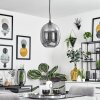 Augicourt Hanger Zwart, 1-licht