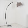 Sagu Booglamp Grijs, Zwart, 1-licht