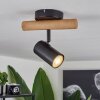 Arbrentin Plafondlamp Natuurlijke kleuren, Zwart, 1-licht